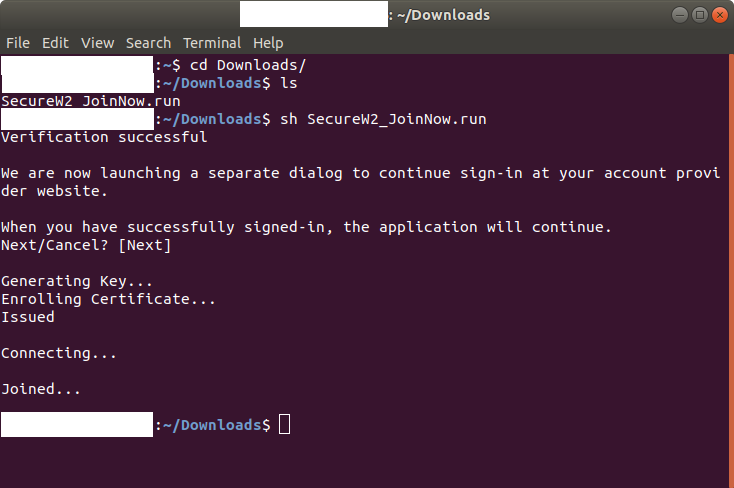 configuration tool status