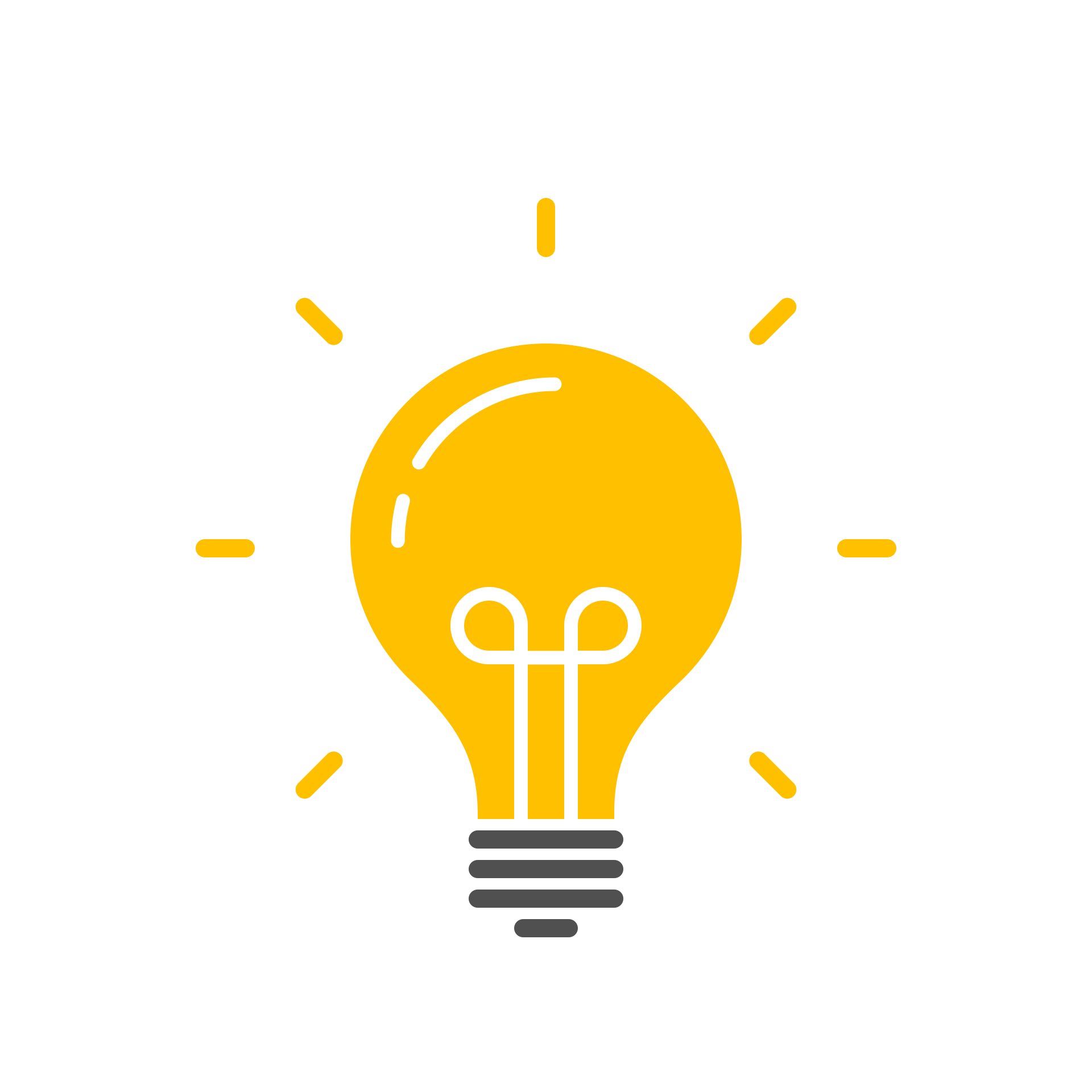 A lightbulb