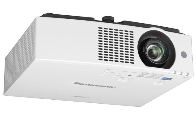 A white projector with a lensAI-generated content may be incorrect.